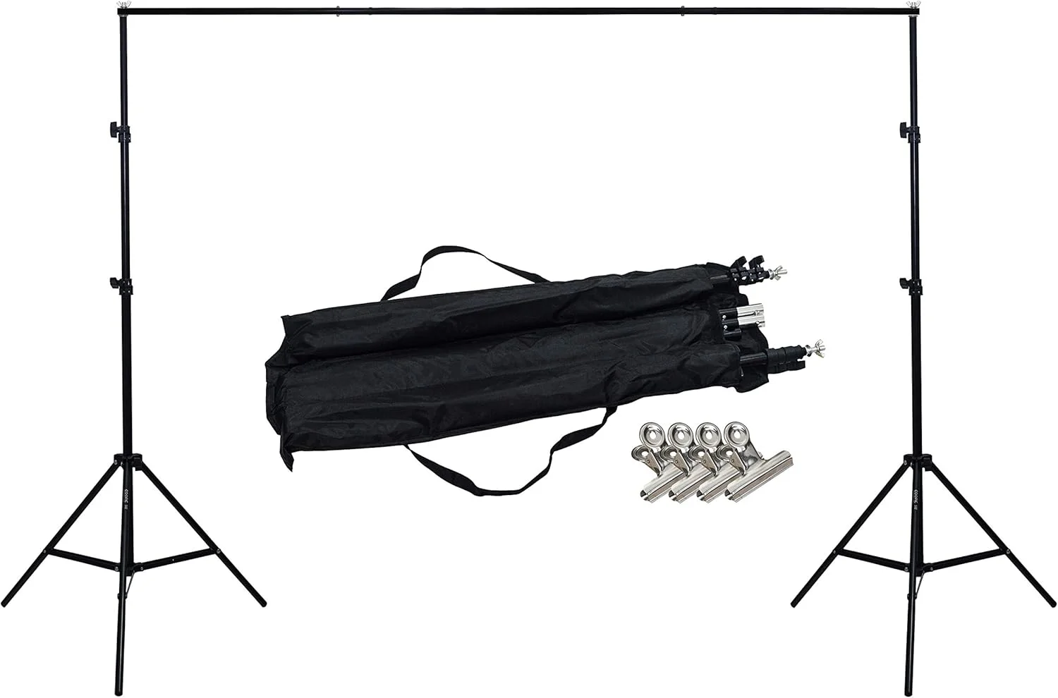 سیستم پشتیبانی پس زمینه استودیویی کوپیک S02، ابعاد 2 در 2 متر، به همراه کیف حمل (مدل S02 1 KIT)