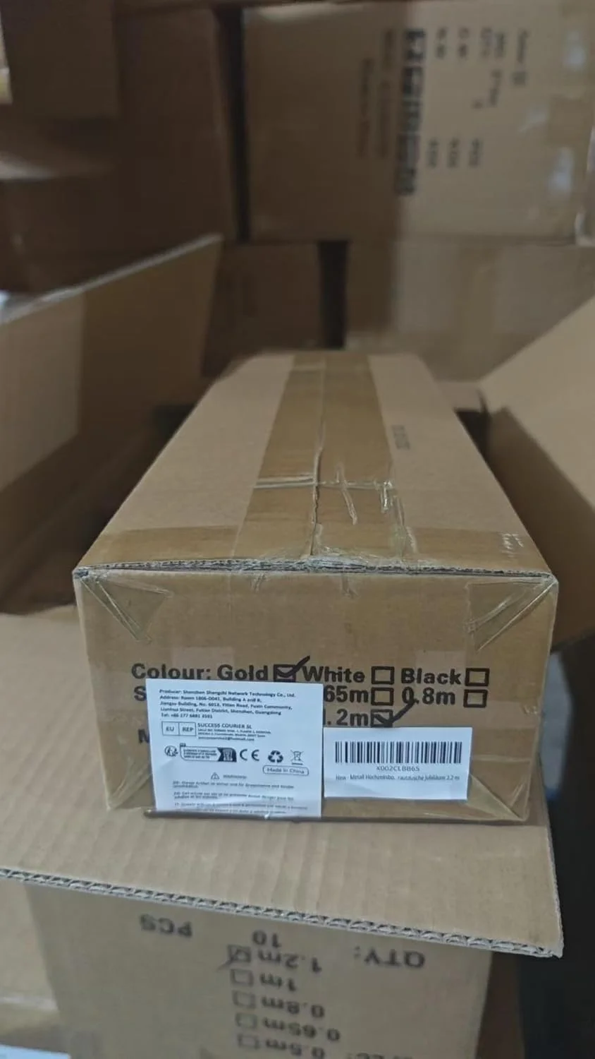 استند پس زمینه طاق فلزی مراسم عروسی، قاب طاق طلایی 2.2 متری برای جشن تولد، مراسم عروسی، جشن نامزدی، سالگرد، دکوراسیون پس زمینه استودیو