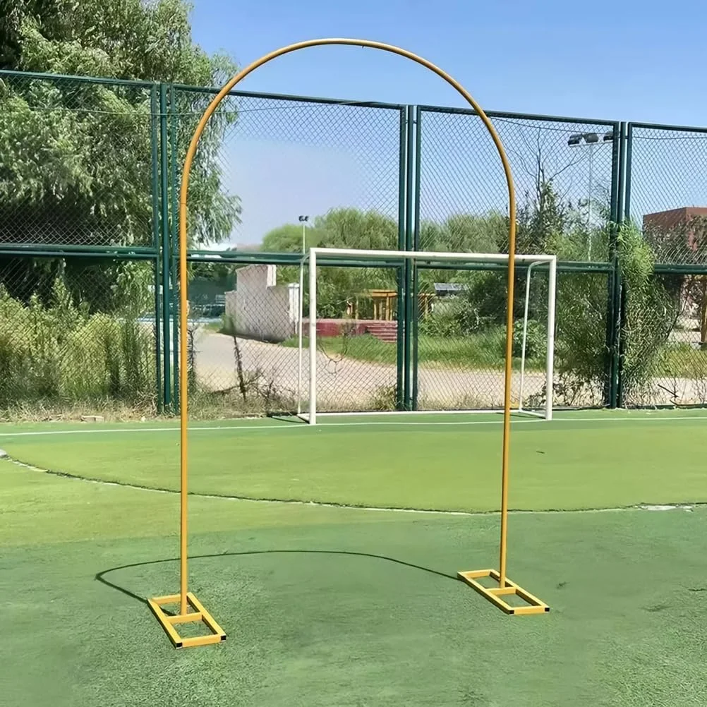 استند پس زمینه عکس، استند پس زمینه طاق عروسی، طاق بادکنک دایره ای فلزی عروسی، برای عروسی، غرفه عکس، گل آرایی باغ، تزئینات طاق بادکنک، سفید، 2×1.5 متر