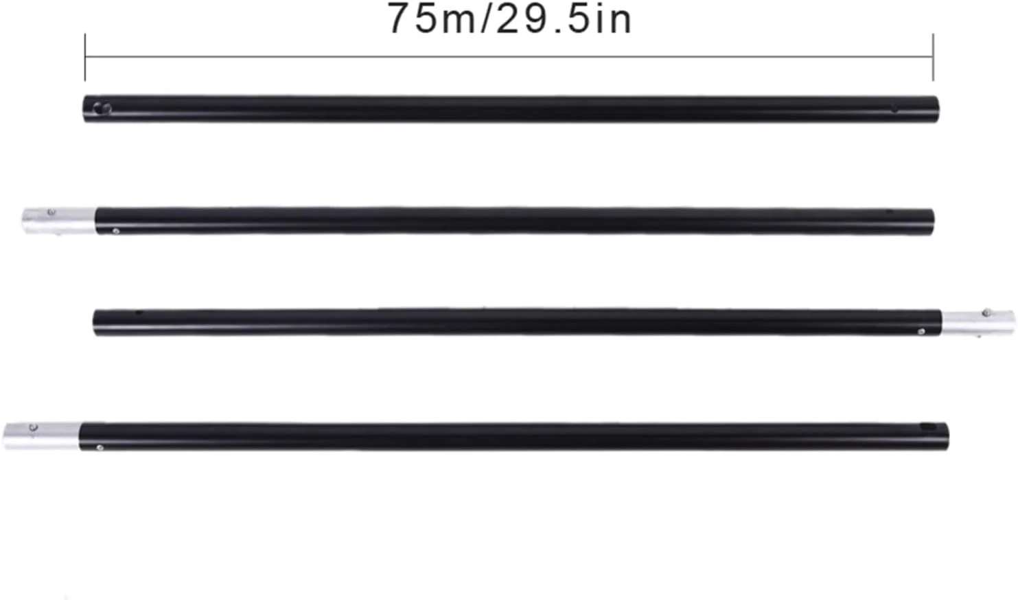 پایه نگهدارنده پس زمینه عکاسی 2 * 3 متر / 6.6 * 9.8 فوت، کیت استودیویی قابل تنظیم با میله افقی و دو گیره پایه نگهدارنده پس زمینه عکاسی 2 * 3 متر / 6.6 * 9.8 فوت، کیت استودیویی قابل تنظیم با میله افقی و دو گیره