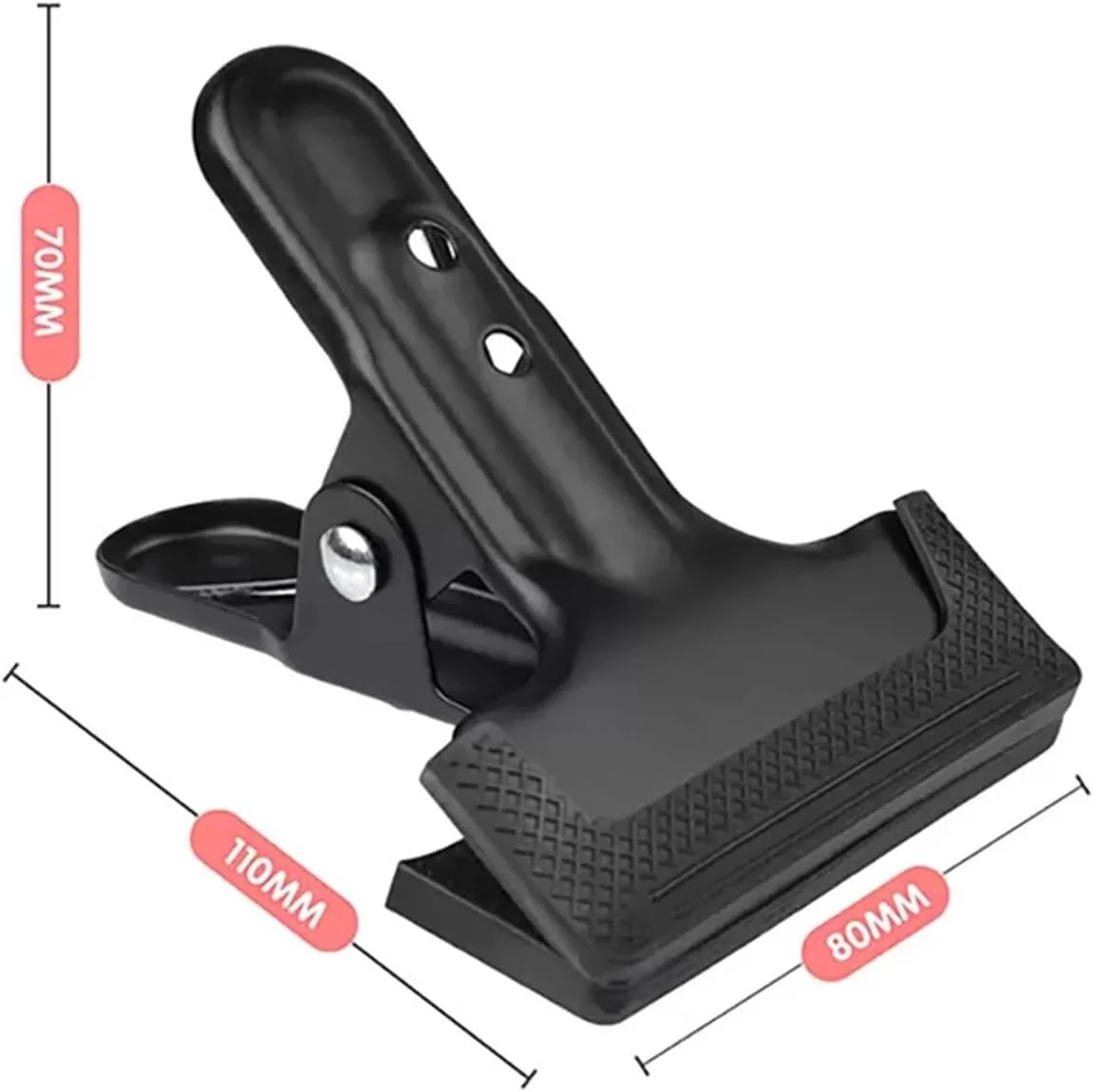 گیره پس زمینه استودیو عکاسی، نگهدارنده پس زمینه، گیره های گیره ای، تجهیزات عکس، 4 عدد