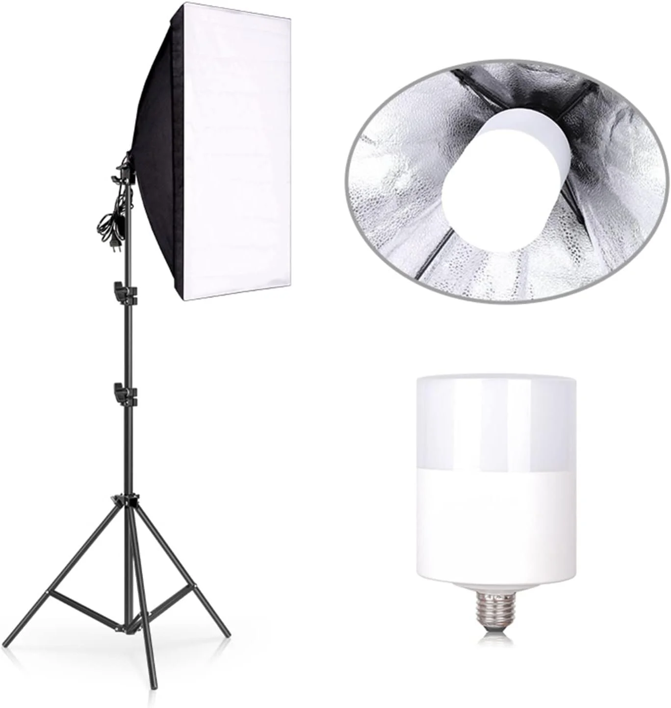 کیت پایه پس زمینه عکاسی، پایه نگهدارنده پس زمینه، کیت نورپردازی سافت باکس، لوازم جانبی تجهیزات استودیوی عکس با سه پایه پس زمینه 2 متری Leunlee کیت پایه پس زمینه عکاسی، پایه نگهدارنده پس زمینه، کیت نورپردازی سافت باکس، لوازم جانبی تجهیزات استودیوی عکس با سه پایه پس زمینه 2 متری Leunlee