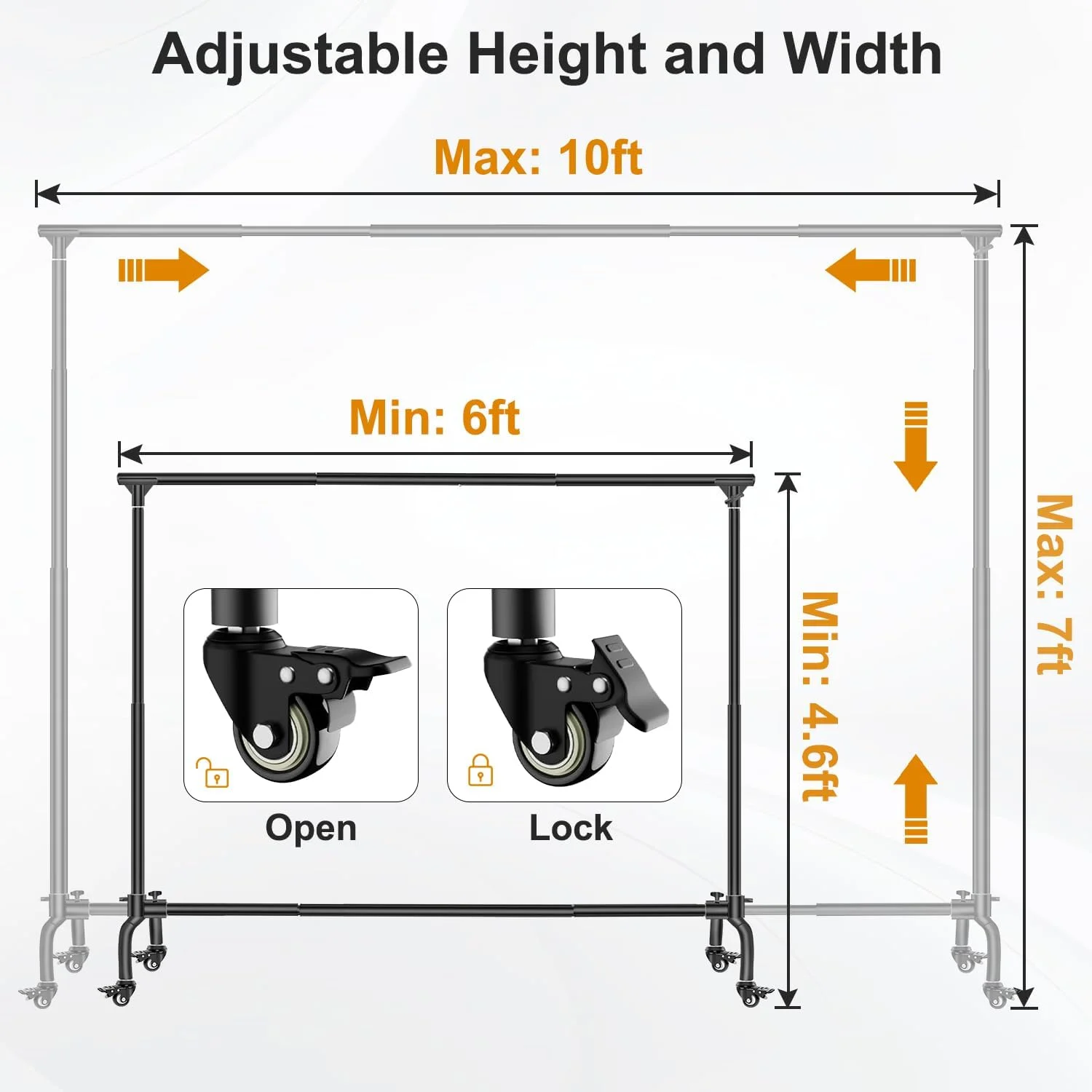 پایه پس زمینه، پایه پس زمینه 3x2.1 متری برای مهمانی ها با چرخ، پایه بنر عکس متحرک و قابل تنظیم، پایه پس زمینه برای عروسی، مهمانی ها، تزئینات رویداد پایه پس زمینه، پایه پس زمینه 3x2.1 متری برای مهمانی ها با چرخ، پایه بنر عکس متحرک و قابل تنظیم، پایه پس زمینه برای عروسی، مهمانی ها، تزئینات رویداد