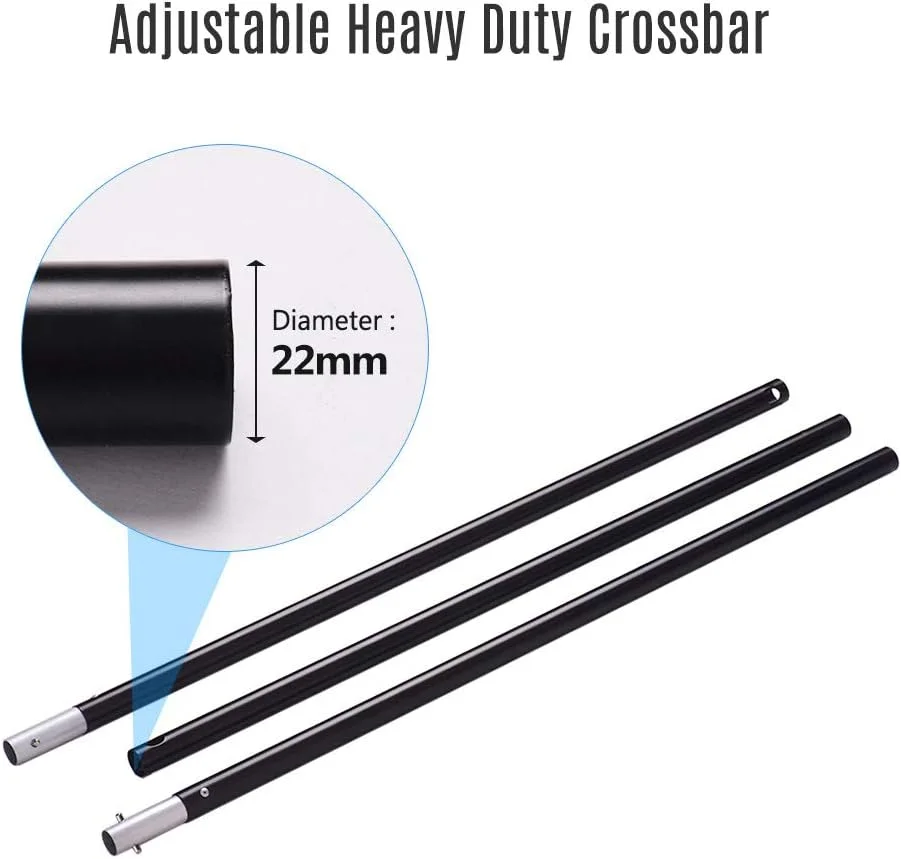 پایه نگهدارنده پس زمینه استودیویی آلیاژ آلومینیوم قابل تنظیم 2 * 2 متر با کیف حمل و 3 عدد گیره پس زمینه پایه نگهدارنده پس زمینه استودیویی آلیاژ آلومینیوم قابل تنظیم 2 * 2 متر با کیف حمل و 3 عدد گیره پس زمینه