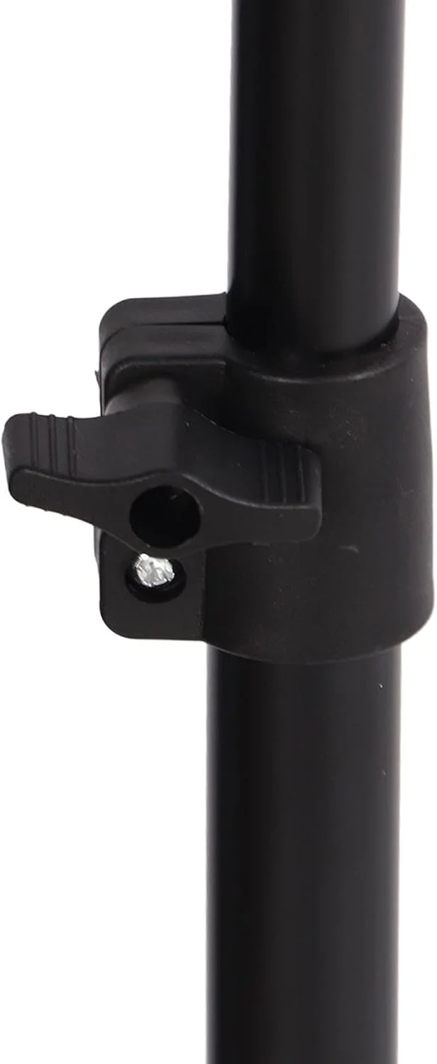 کیت پایه نگهدارنده پس زمینه عکس، آلیاژ آلومینیوم، سیستم پشتیبانی پس زمینه قابل تنظیم با گیره های فنری برای عکاسی استودیویی پرتره