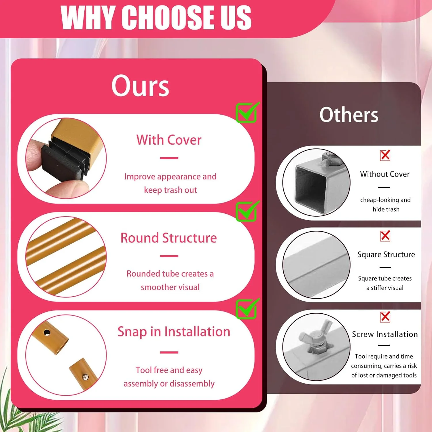 مجموعه 2 عددی پایه طاق طلایی (2.2 متر/1.8 متر)، طاق های فلزی برای عروسی، پایه طاق بادکنک با مونتاژ آسان برای تولد، جشن نوزاد، فارغ التحصیلی