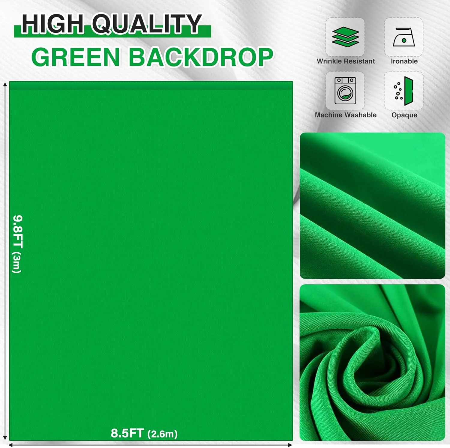 پایه نگهدارنده پس زمینه 3x2.3 متر به همراه پس زمینه پایه نگهدارنده پس زمینه 3x2.3 متر به همراه پس زمینه