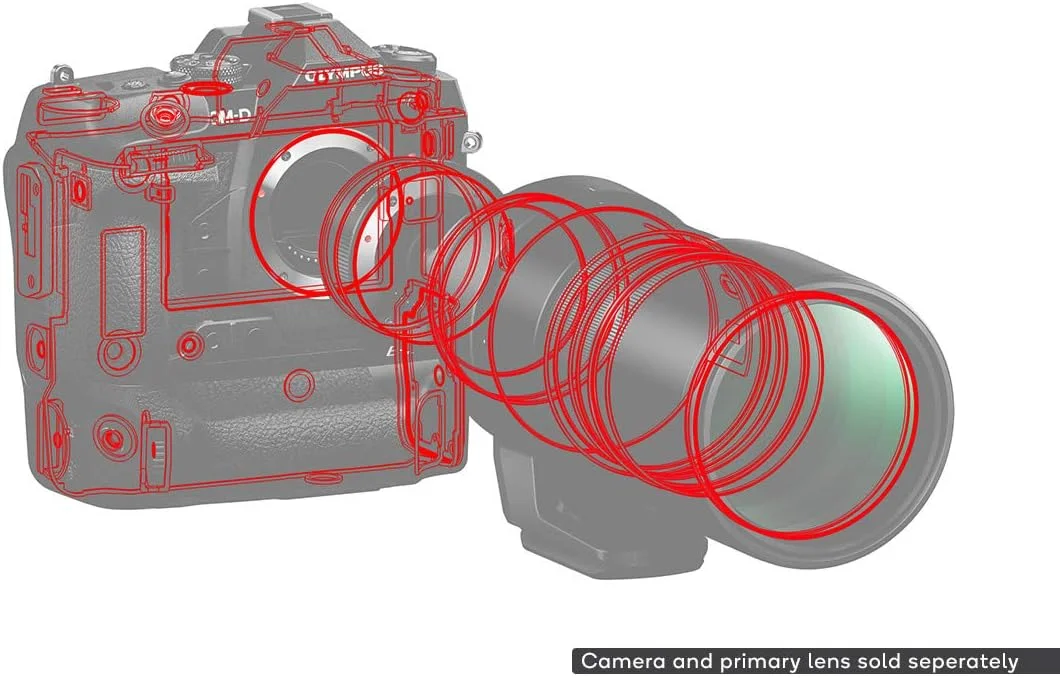 تبدیلکننده تله OLYMPUS MC 20 برای لنزهای M.Zuiko Digital 40-150 mm 1:2.8 PRO و M.Zuiko Digital ED 300 mm 1:4 PRO، مدل V321240BW000 تبدیلکننده تله OLYMPUS MC 20 برای لنزهای M.Zuiko Digital 40-150 mm 1:2.8 PRO و M.Zuiko Digital ED 300 mm 1:4 PRO، مدل V321240BW000