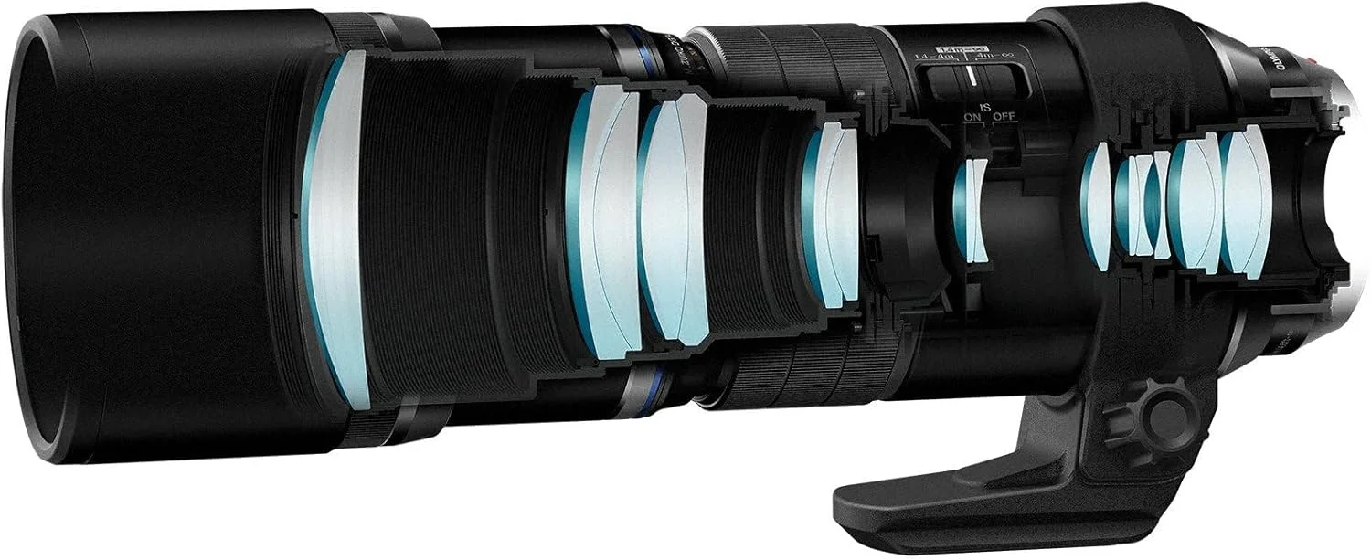 لنز OM SYSTEM OLYMPUS M.Zuiko Digital ED 300mm F4.0 PRO، برای دوربینهای میکرو چهار سوم لنز OM SYSTEM OLYMPUS M.Zuiko Digital ED 300mm F4.0 PRO، برای دوربینهای میکرو چهار سوم