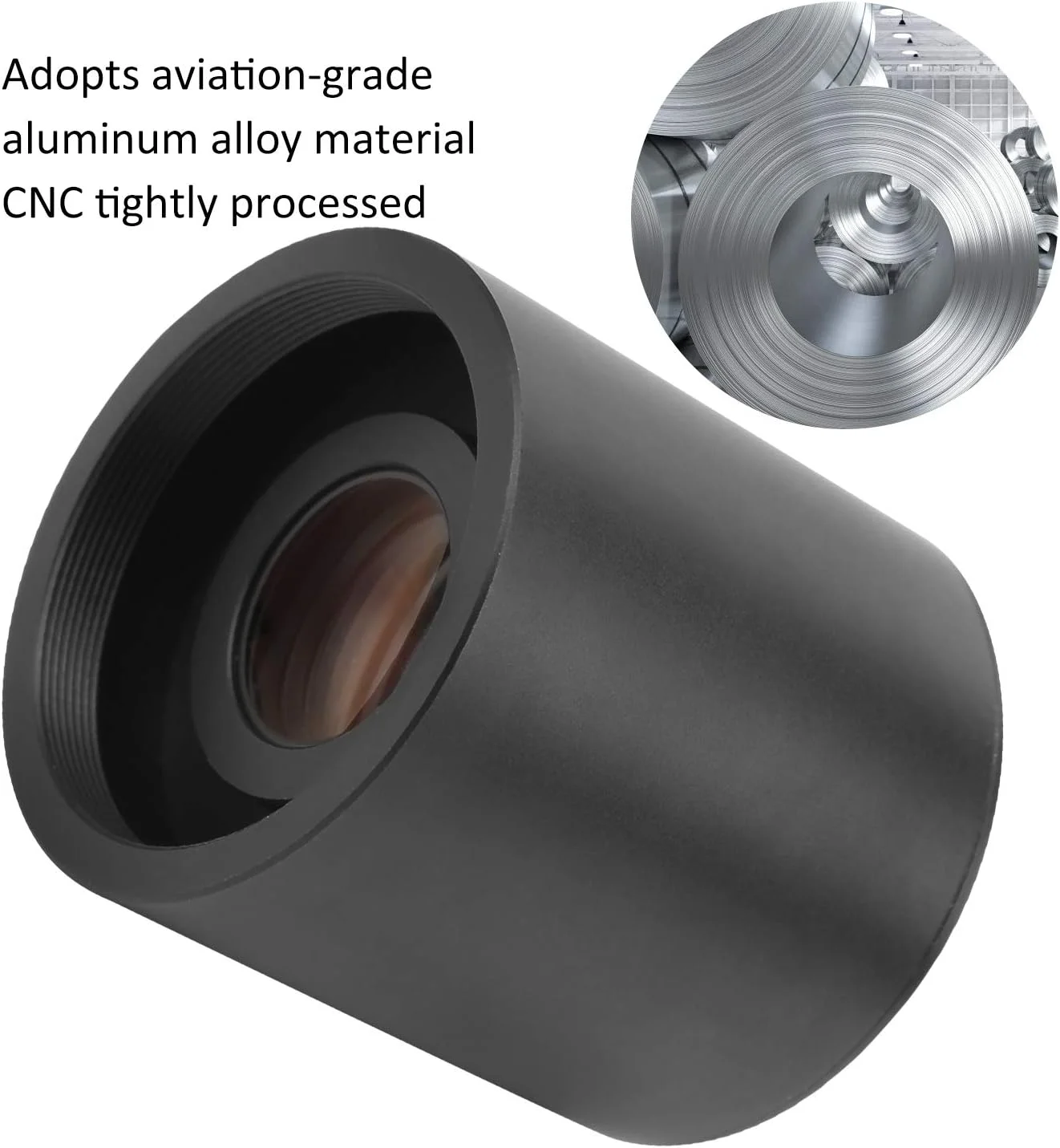 تبدیل کننده بزرگنمایی 2 برابر، لنز تله فوتو 2 برابر، لوازم جانبی عکاسی لنز اضافی، برای مانت سرنیزه ای M42-0.75mm T2 6501300mm 900mm 420800mm