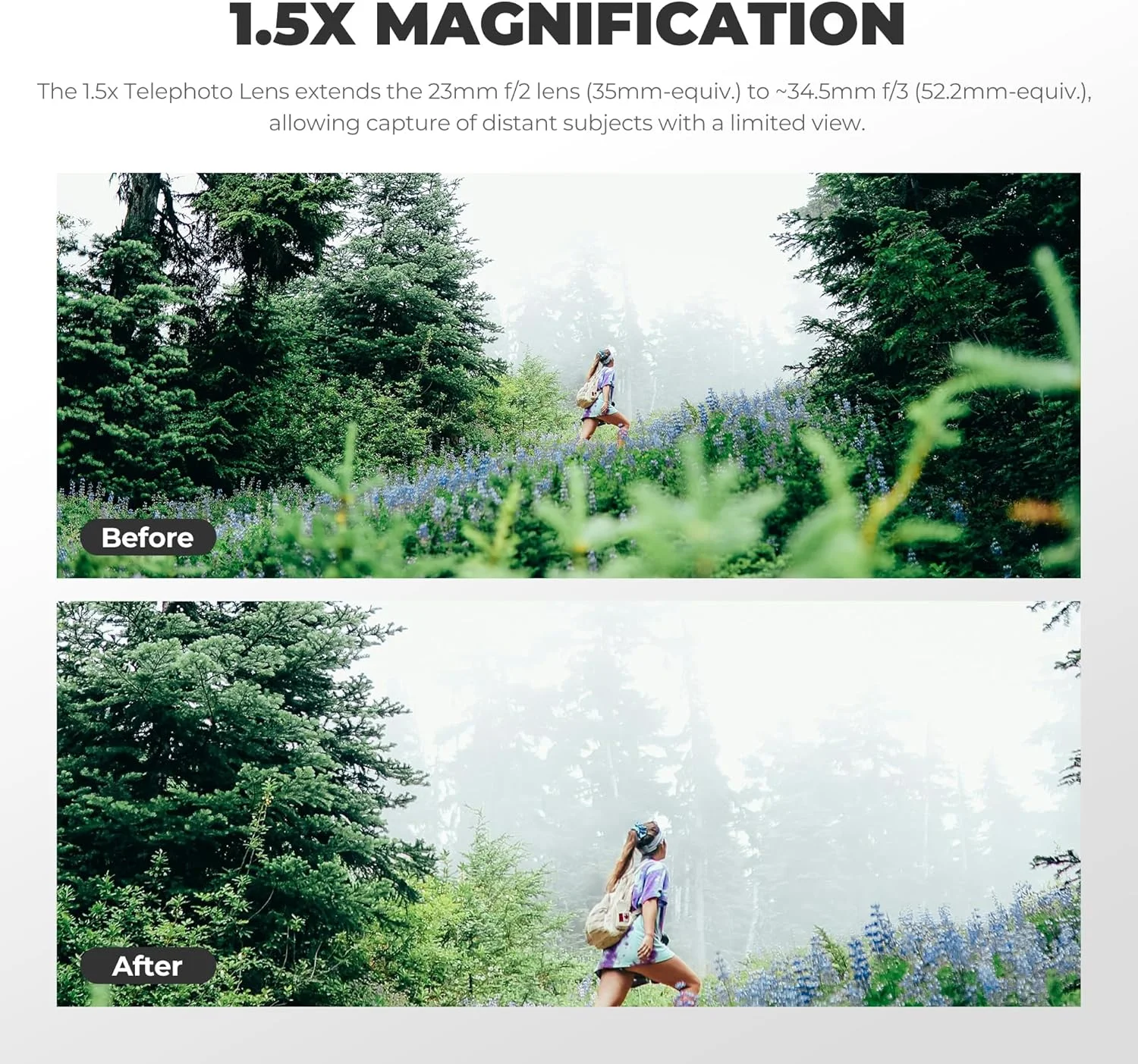 لنز تله فوتو 1.5X فریویل سازگار با فوجی X100VI X100V – زوم پیشرفته و طراحی سبک وزن - مشکی لنز تله فوتو 1.5X فریویل سازگار با فوجی X100VI X100V – زوم پیشرفته و طراحی سبک وزن - مشکی