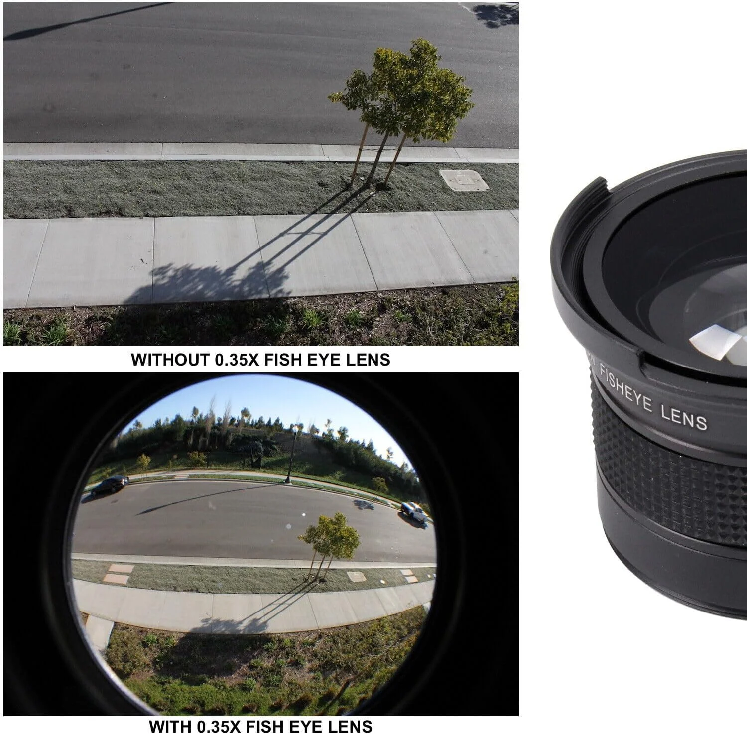 کیت لنز لوکس 58 میلیمتری شامل لنز چشمماهی 0.35X + لنز زاویه باز با ماکرو + لنز تله فوتو 2X و کیت تمیز کننده برای دوربینهای Canon EOS 1100D 700D 650D 600D 550D 500D 450D 400D 350D کیت لنز لوکس 58 میلیمتری شامل لنز چشمماهی 0.35X + لنز زاویه باز با ماکرو + لنز تله فوتو 2X و کیت تمیز کننده برای دوربینهای Canon EOS 1100D 700D 650D 600D 550D 500D 450D 400D 350D