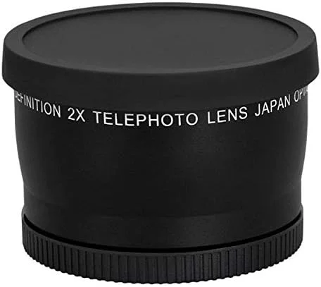 لنز تله فوتو وابسته 58 میلی متری 2.0X Lightdow برای Cannon 550D 600D 650D 700D 1100D 450D 500D 1000D لنز 18-55mm