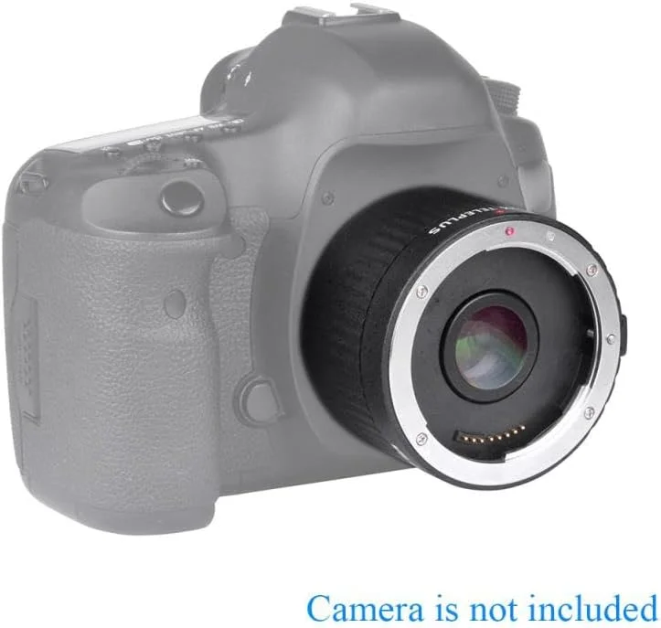 AECAM - CAMAECAM - VILTROXs C-AF 2X مبدل تله پلاس اتوماتیک با فوکوس خودکار 2.0X اکستندر تله فوتو برای لنزهای کانن EOS EF/EF-lens D IV 7DII (سفید) AECAM - CAMAECAM - VILTROXs C-AF 2X مبدل تله پلاس اتوماتیک با فوکوس خودکار 2.0X اکستندر تله فوتو برای لنزهای کانن EOS EF/EF-lens D IV 7DII (سفید)