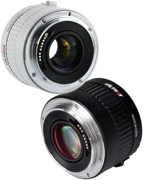 AECAM - CAMAECAM - VILTROXs C-AF 2X مبدل تله پلاس اتوماتیک با فوکوس خودکار 2.0X اکستندر تله فوتو برای لنزهای کانن EOS EF/EF-lens D IV 7DII (سفید) AECAM - CAMAECAM - VILTROXs C-AF 2X مبدل تله پلاس اتوماتیک با فوکوس خودکار 2.0X اکستندر تله فوتو برای لنزهای کانن EOS EF/EF-lens D IV 7DII (سفید)