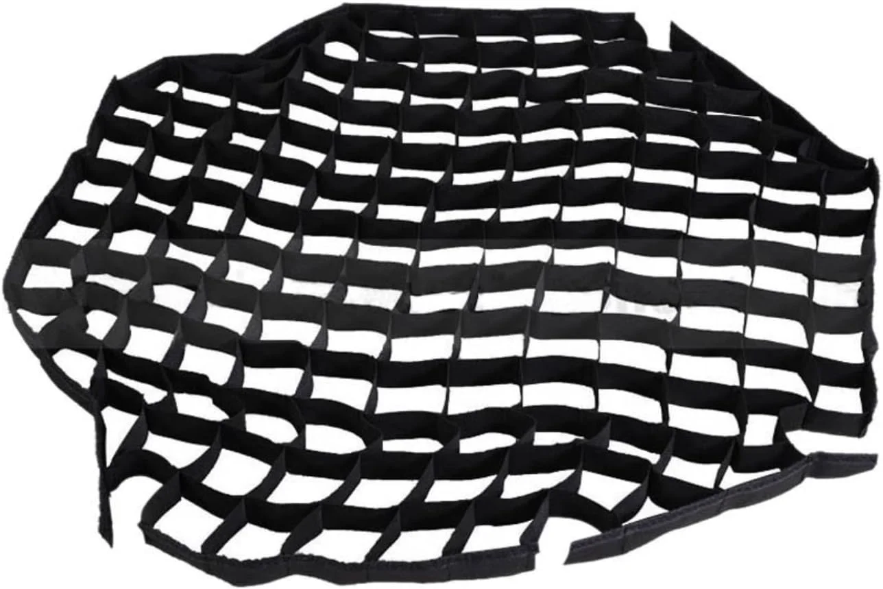 فقط شبکه یونسیتی، هشت ضلعی، شبکه لانه زنبوری نرم، واحد فلاش، چتر، بازتابنده سافت باکس عکس، برای نورپردازی فلاش استودیویی سافت باکس (90 سانتی متر / 35.4 اینچ)