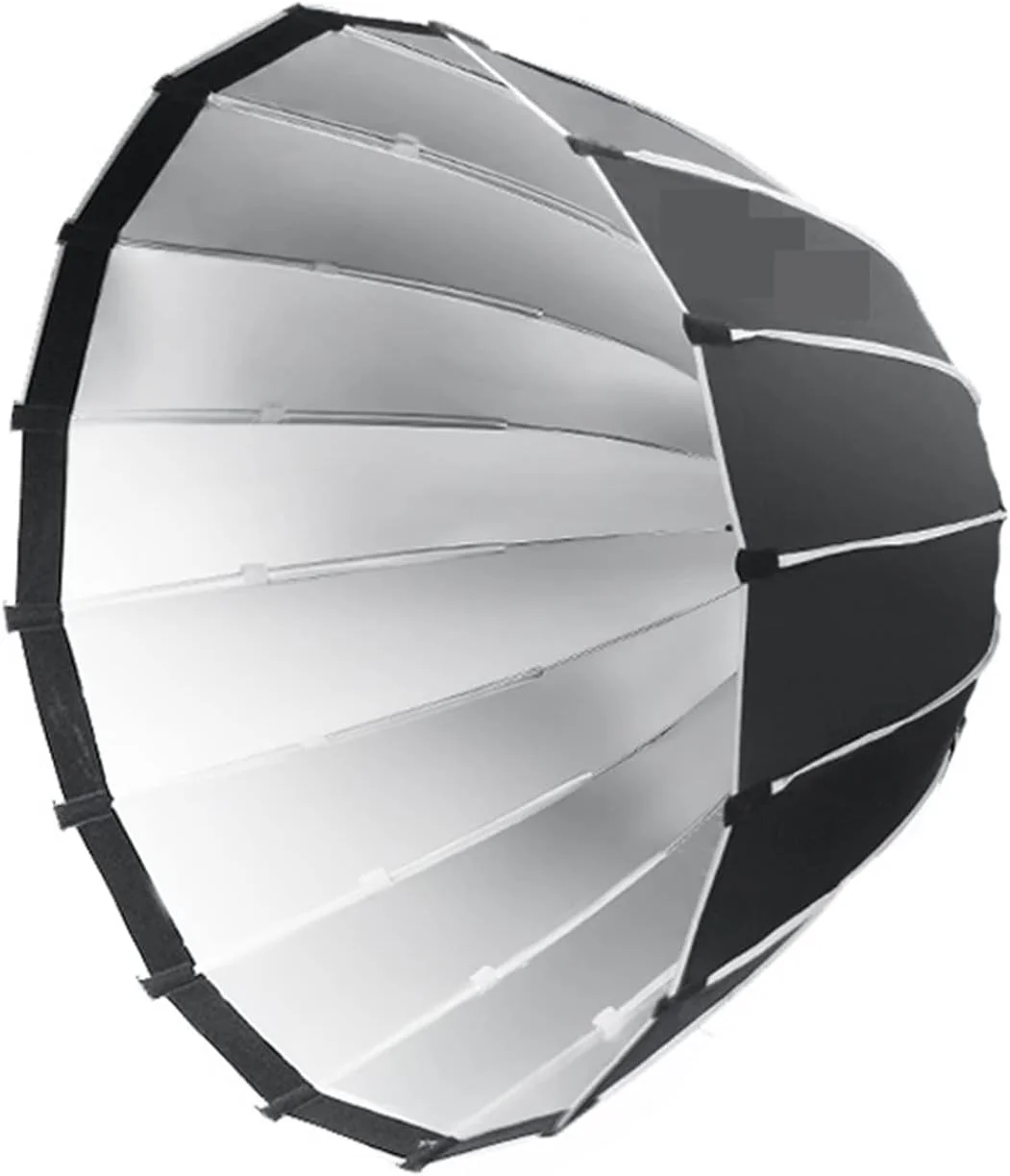 نرم باکس پارابولیک حرفه ای عکاسی ZAIED با دهانه عمیق 90 و 120 سانتی متر مناسب فلاش های استودیویی