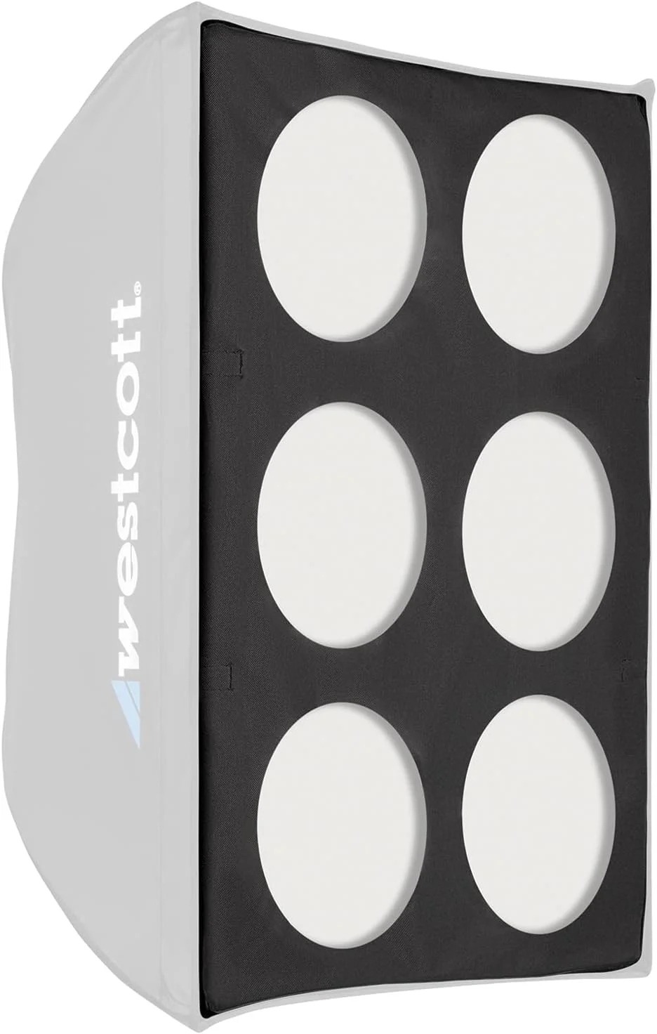 تغییردهنده های نور حرفه ای Westcott (بسته 2 عددی) - اتصال سریع سافت باکس برای شبیه سازی نور استادیومی، نورپردازی صحنه، نورپردازی فشن - Rapid Box Switch 2 x 3 (62.2 x 82.5 سانتی متر)