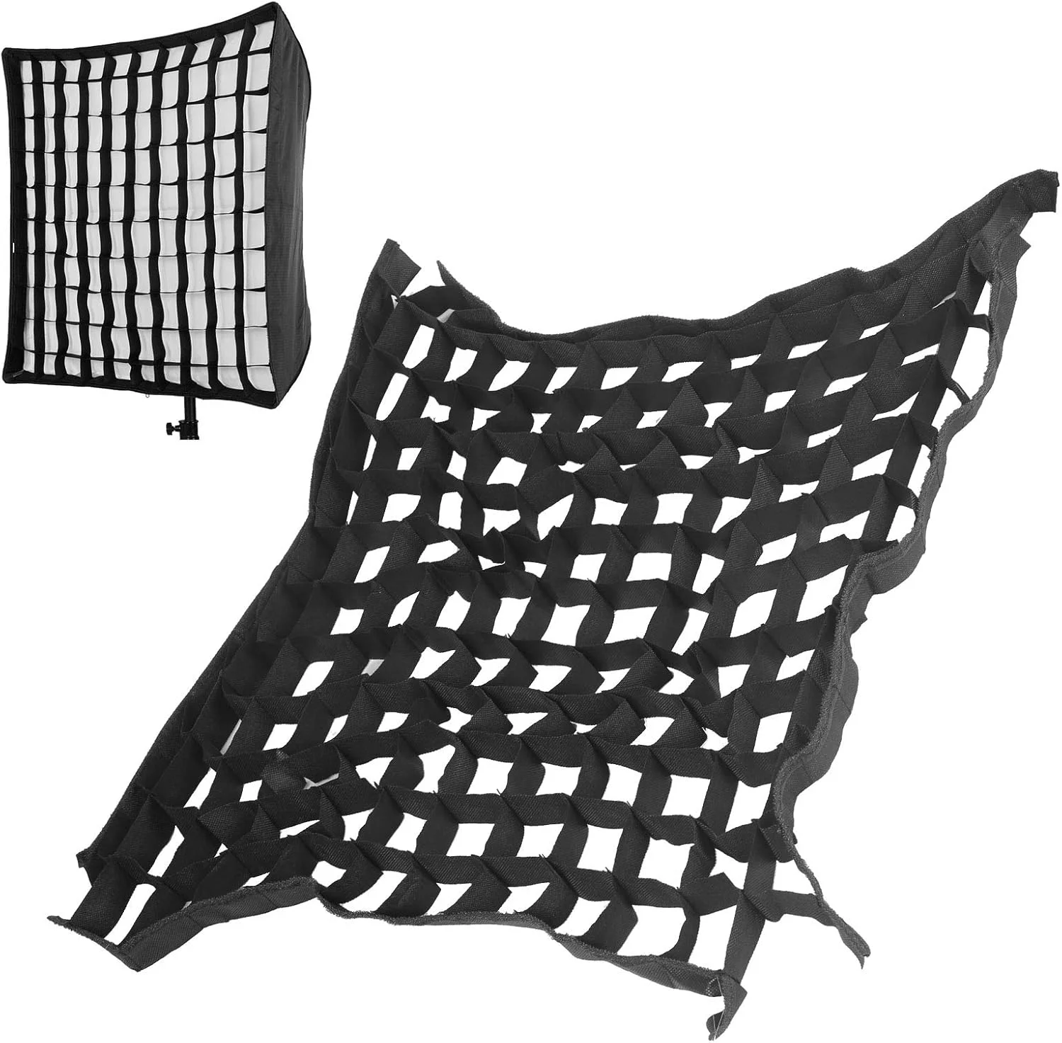 شبکه لانه زنبوری سافت باکس VBESTLIFE، 60x60 سانتی متر، برای لوازم جانبی استودیو عکاسی، لوازم ویژه عکس