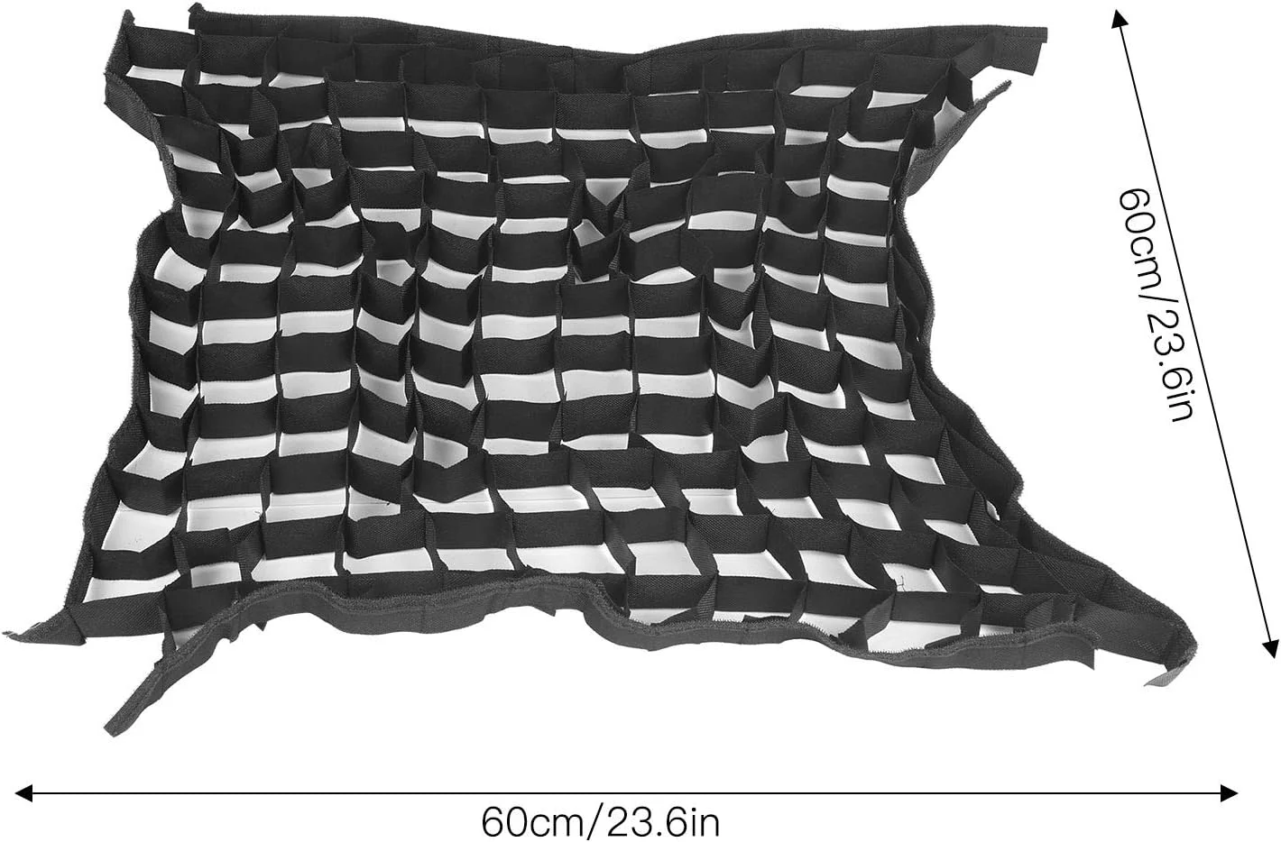 شبکه لانه زنبوری سافت باکس VBESTLIFE، 60x60 سانتی متر، برای لوازم جانبی استودیو عکاسی، لوازم ویژه عکس