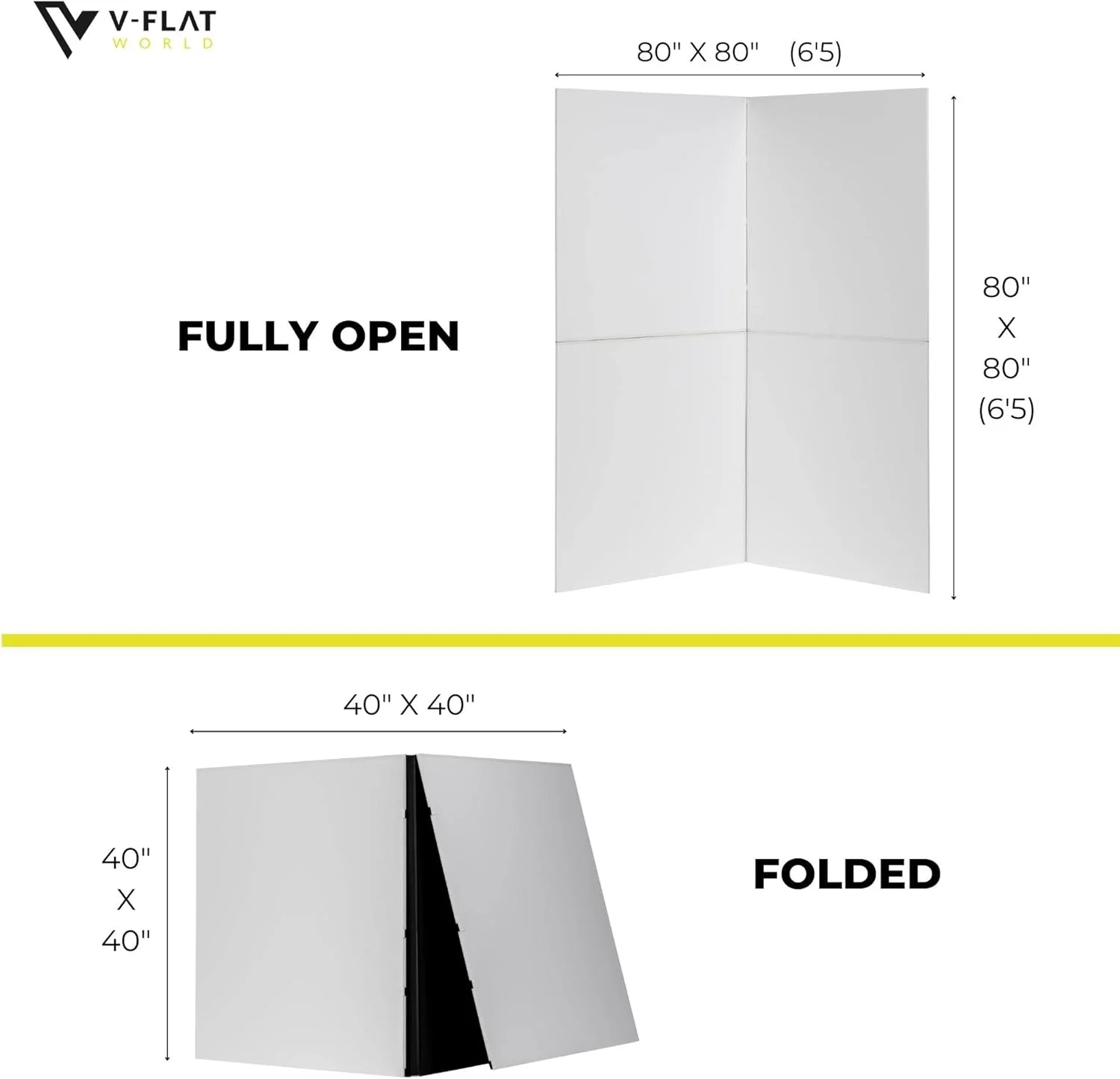 رفلکتور نور تاشو V-FLAT WORLD برای عکاسی - رفلکتور عکاسی قابل حمل 10 در 1، پنل های پخش کننده نور چند منظوره - شامل کیف حمل، اندازه تاشو 40" x 40" x 2" - بسته 2 عددی رفلکتور نور تاشو V-FLAT WORLD برای عکاسی - رفلکتور عکاسی قابل حمل 10 در 1، پنل های پخش کننده نور چند منظوره - شامل کیف حمل، اندازه تاشو 40" x 40" x 2" - بسته 2 عددی