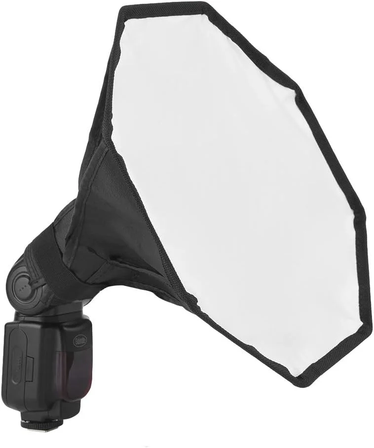 نرم باکس دیفیوزر فلاش قابل حمل مینی یونیورسال 30 سانتی متری، پیش فرض