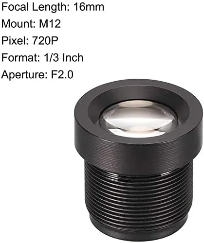لنز دوربین مداربسته XYWHPGV با فاصله کانونی 16 میلیمتر، 720P F2.0، زاویه دید عریض 1/3 اینچ برای دوربین CCD (d637c 8a8e1 27407 39ae1 1345f a982c) لنز دوربین مداربسته XYWHPGV با فاصله کانونی 16 میلیمتر، 720P F2.0، زاویه دید عریض 1/3 اینچ برای دوربین CCD (d637c 8a8e1 27407 39ae1 1345f a982c)