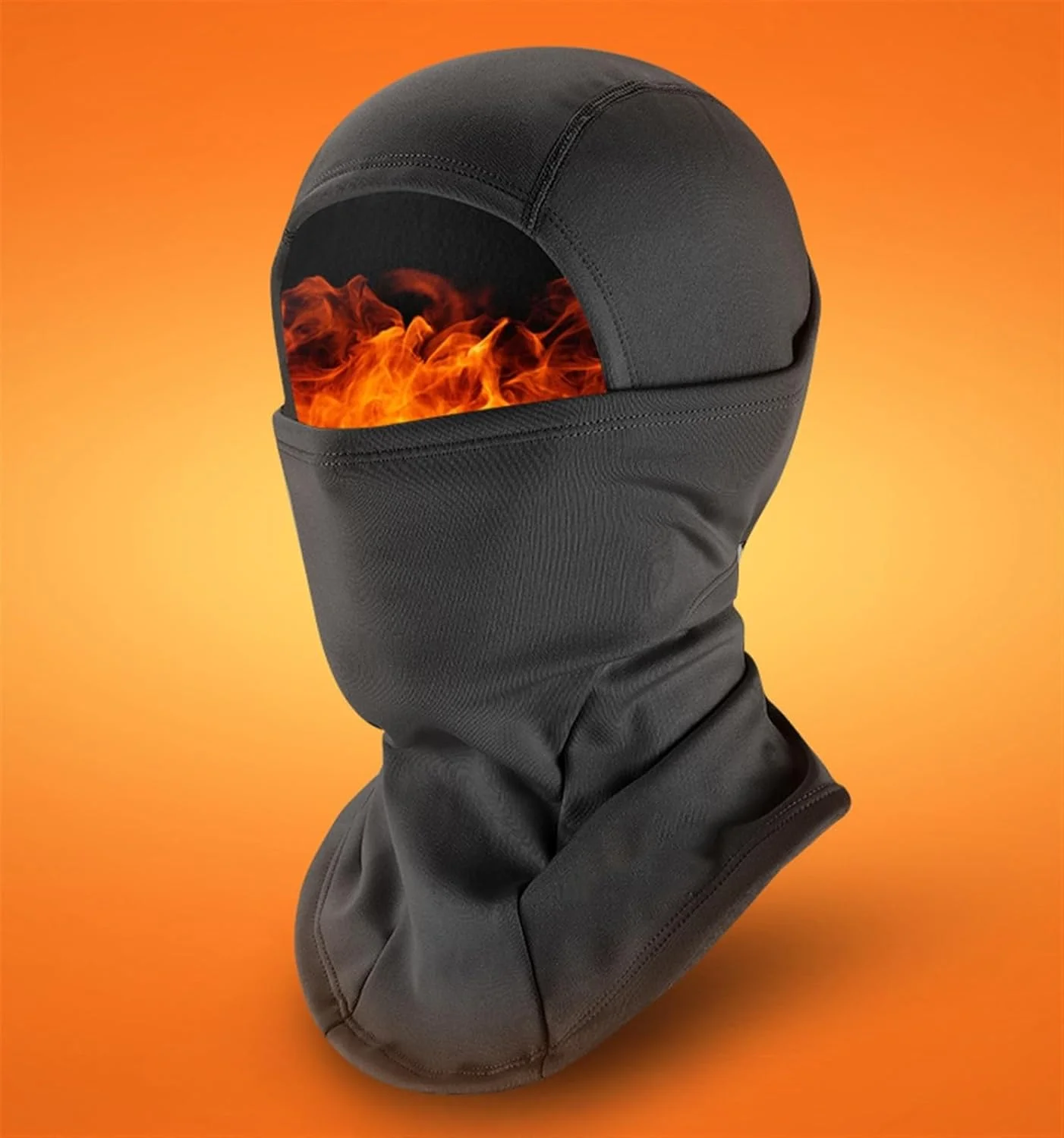 کلاه هودی حرارتی/چهار فصل فوتبال، ماسک بالاکلاوا بزرگسالان و جوانان، قابل استفاده زیر کلاه ایمنی، مناسب اسنوبوردینگ، اسکی و انواع کلاه ایمنی برای آقایان و بانوان (مشکی)