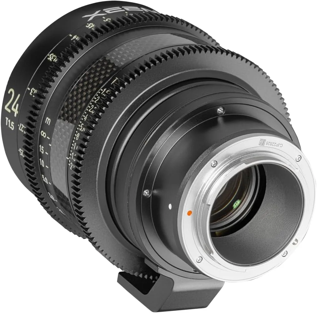 لنز سینمایی XEEN CF 24mm T1.5 برای Sony E فول فریم - لنز حرفه ای سینمایی - استوانه لنز کربنی - فوق العاده جمع و جور مشکی F1510806103 لنز سینمایی XEEN CF 24mm T1.5 برای Sony E فول فریم - لنز حرفه ای سینمایی - استوانه لنز کربنی - فوق العاده جمع و جور مشکی F1510806103