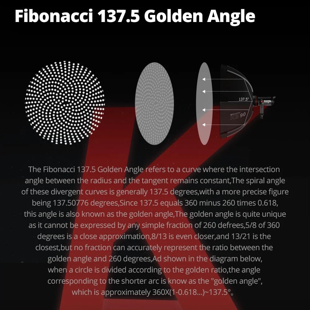 سافت باکس هشت ضلعی قابل حمل Triopo با مانت بوئنز: نصب سریع با طراحی تاشو، سازگار با نورهای مداوم بوئنز (K3-65 / 65 سانتی متر / 25.6 اینچ)