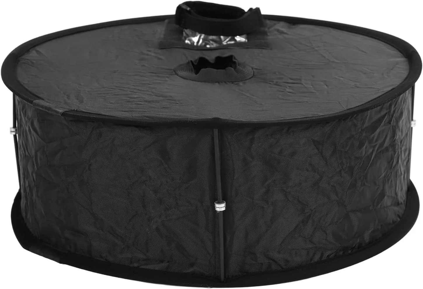 نرم باکس فلاش حلقه ای 45 سانتی متری، پخش کننده نور فلاش تاشو حلقه ای، پخش کننده فلاش اسپیدلایت، نرم باکس گرد عکاسی ماکرو با کیف حمل، تجهیزات عکس برای دوربین استودیو فیلمبرداری