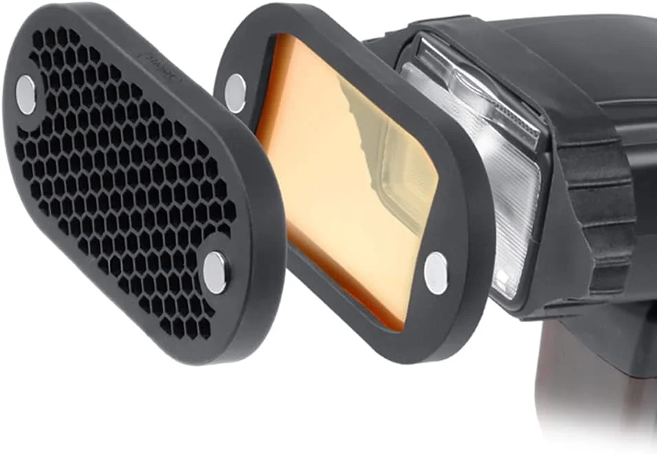 کیت فیلتر سافت باکس فلاش دوربین جمع و جور، کنترل انتشار نور کارآمد، نصب سریع برای علاقه مندان، مناسب برای فلاش های رو دوربینی، تقریباً 623 گرم