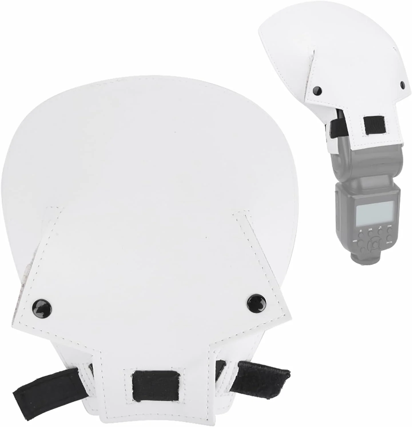  سافت باکس مقاوم در برابر نور با ماندگاری طولانی به همراه کش لاستیکی، مناسب برای اکثر دوربین های SLR، بازتابنده فلاش