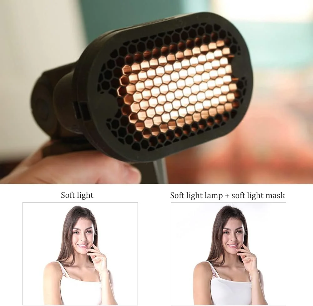 کیت فیلتر سافت باکس فلاش دوربین جمع و جور، کنترل انتشار نور کارآمد، نصب سریع برای علاقه مندان، مناسب برای فلاش های رو دوربینی، تقریباً 623 گرم