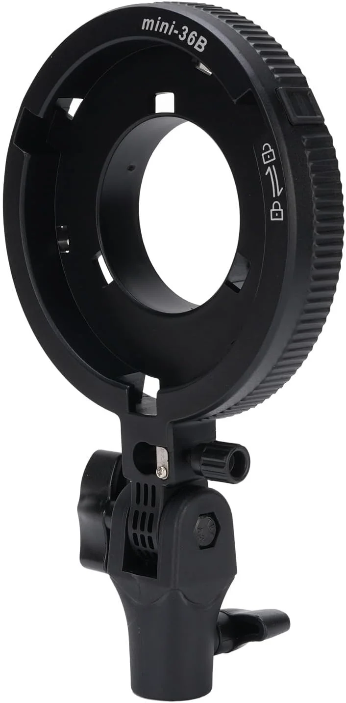 نگهدارنده دوربین - آداپتور برای سافت باکس آلومینیومی و رفلکتور زیبایی نگهدارنده دوربین - آداپتور برای سافت باکس آلومینیومی و رفلکتور زیبایی