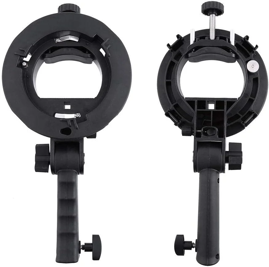 نگهدارنده اسپیدلایت، براکت نوع S با دسته، جایگزینی برای فلاش اسپیدلایت سافت باکس