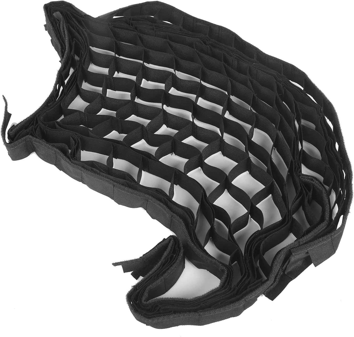 شبکه لانه زنبوری سافت باکس 80x80 سانتی متر، شبکه لانه زنبوری سافت باکس با آستر و بست برای استودیوی عکاسی