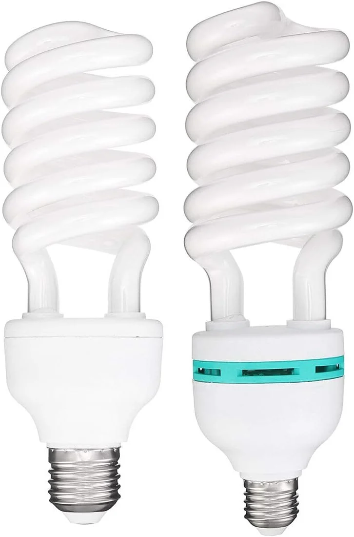 لامپ های نورپردازی عکاسی E27 45/135W 5500K 220V برای استودیوی عکاسی سافت باکس (135W)