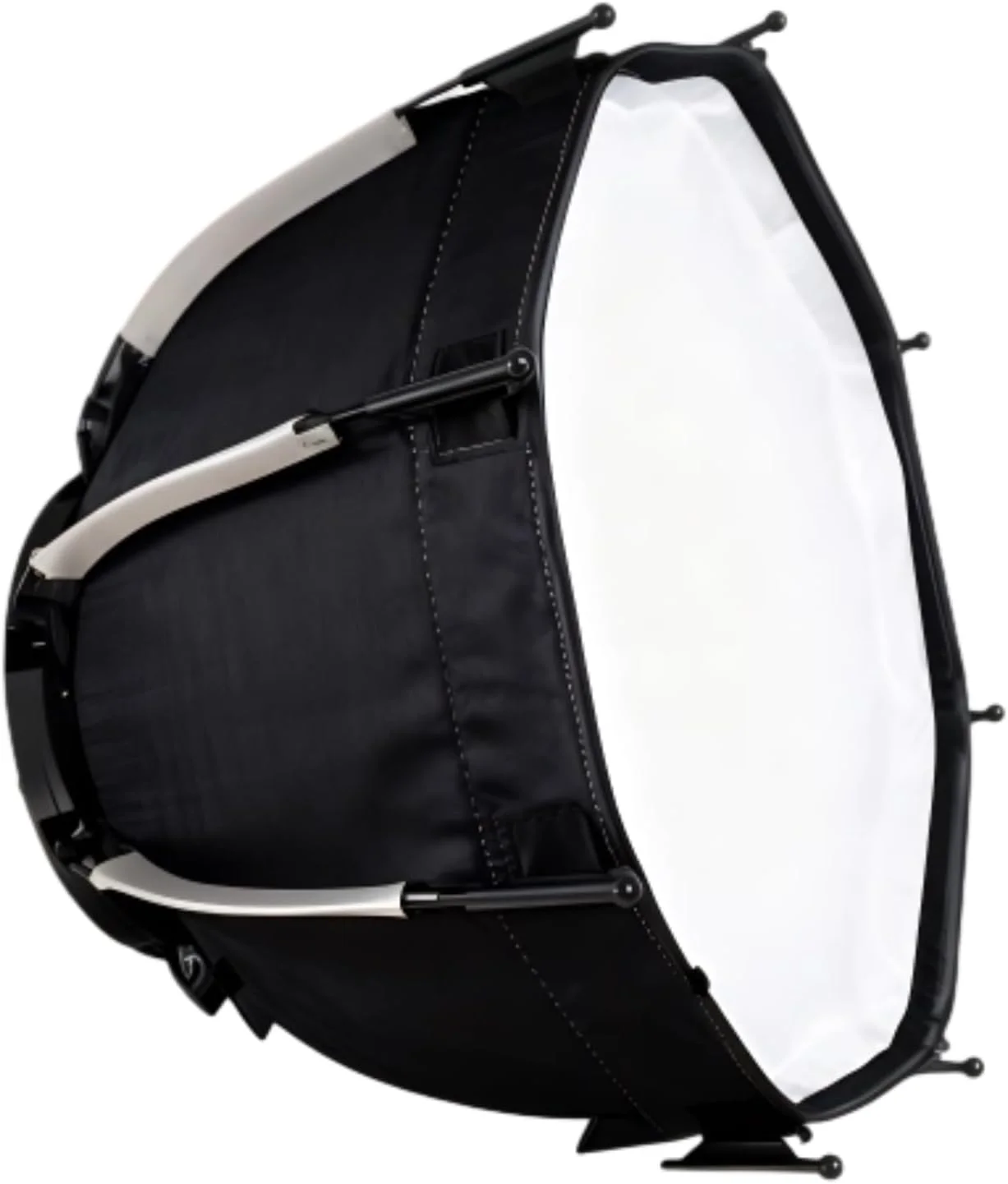 سافت باکس هشت ضلعی، کیف نگهداری با ابعاد دقیق، نصب سریع، افزایش خروجی نور، ساختار دهانه عمیق برای مانت بوئنز به همراه گرید، مناسب برای مسافرت