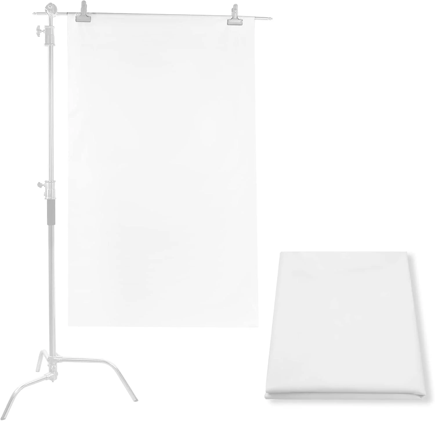 پارچه دیفیوزر سلنز 1 در 1.7 متری، ابریشم نایلونی سفید، اصلاح کننده نور بدون درز برای نورپردازی عکاسی، سافت باکس و چادرهای نور