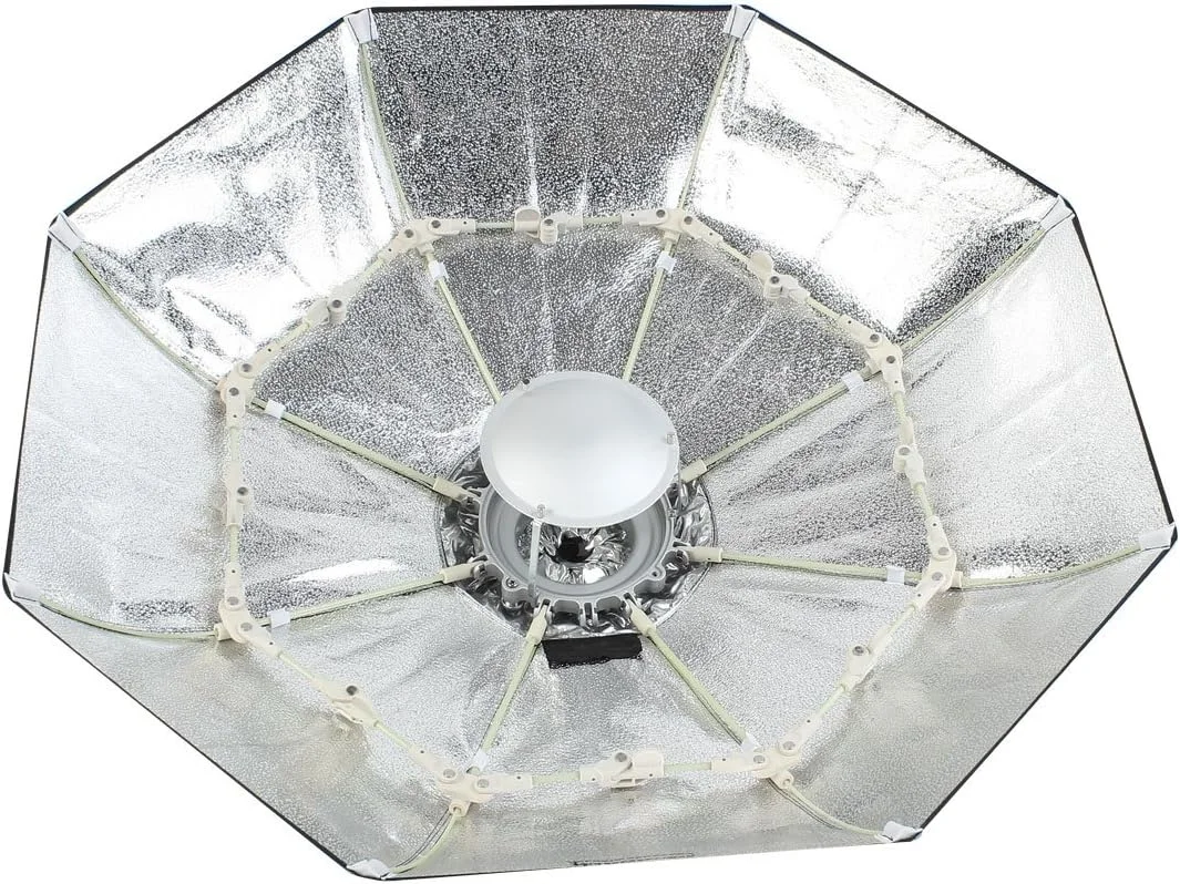 سافت باکس چتری استودیوی عکس با قطر 85 سانتی متر برای فلاش اسپیدلایت