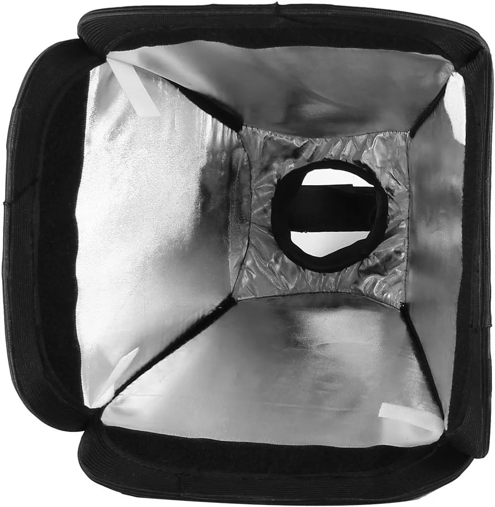 سافت باکس چتری مربعی 23cmx23cm برای فلاش