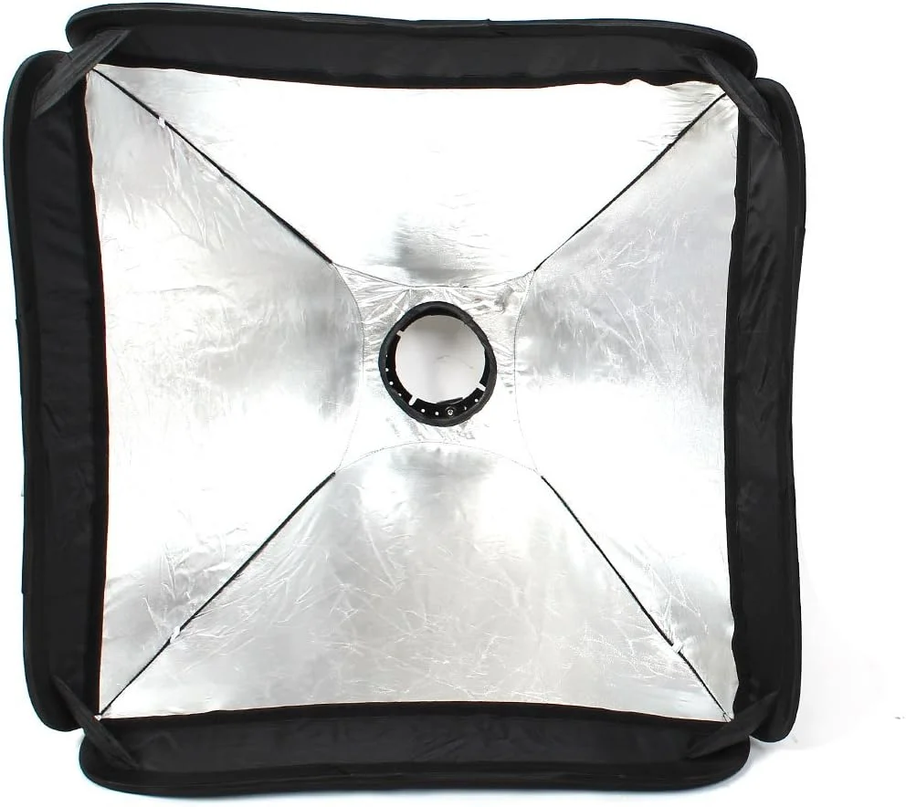 سافت باکس چتری مربعی 60x60 سانتی متر برای فلاش سافت باکس چتری مربعی 60x60 سانتی متر برای فلاش