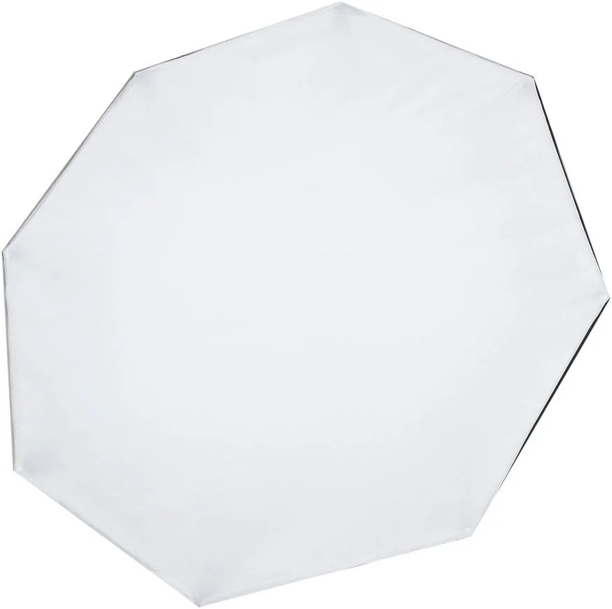 رفلکتور دیفیوزر سافت باکس فلاش چتری استودیویی با حلقه اتصال 95 سانتی متری