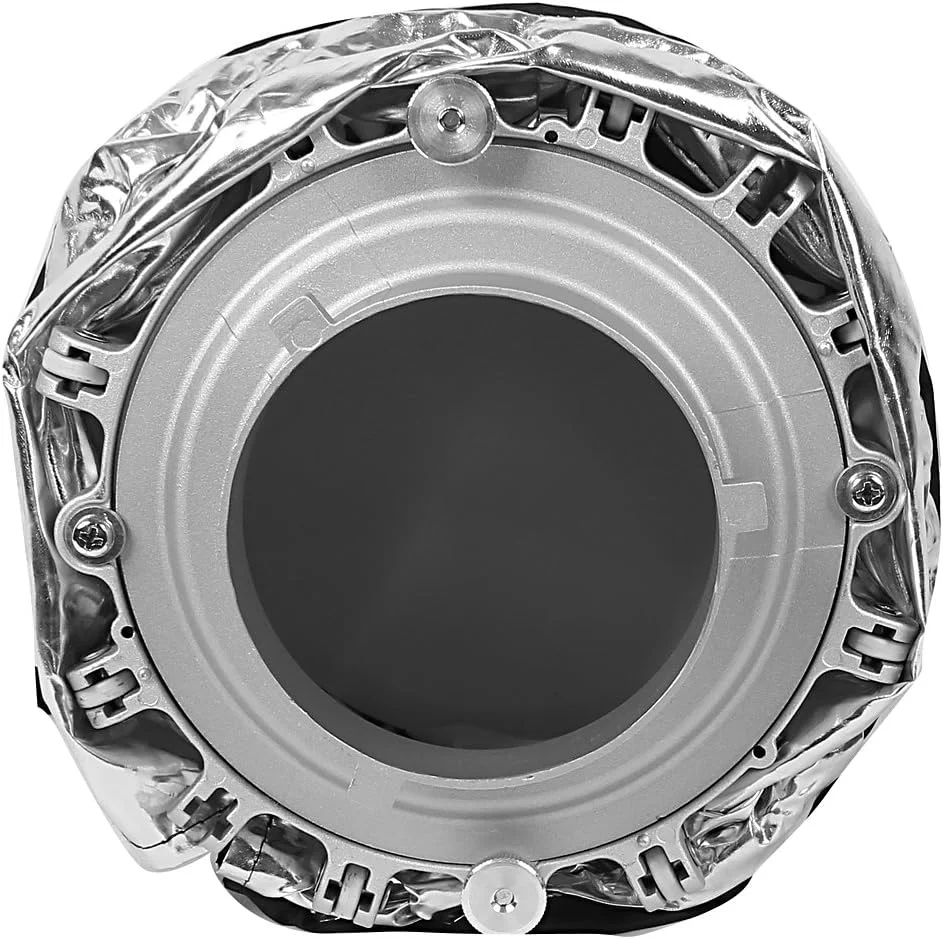 سافت باکس چتری استودیوی عکاسی 70 سانتی متری سفید برای فلاش اسپید لایت