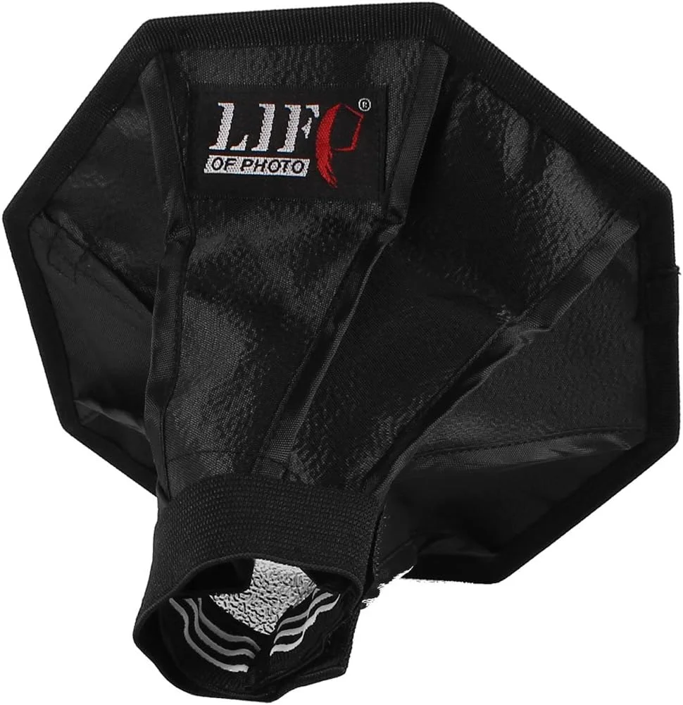 چادر نور هشت ضلعی 20 سانتی متری دیفیوزر سافت باکس چتری برای نور فلاش