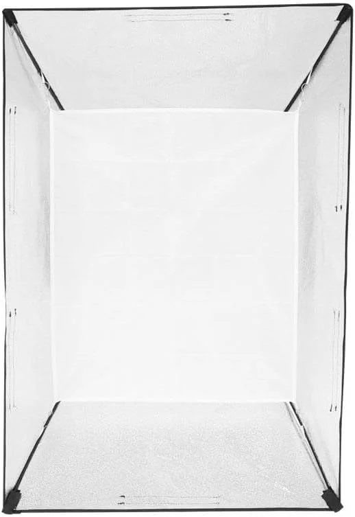 سافت باکس مستطیلی 60×90 سانتی‌متری (24×35 اینچ) REFLEX CAMERA با مانت بوئنز | سافت باکس نورپردازی مستطیلی عکاسی با 2 دیفیوزر | اصلاح‌کننده نور نرم قابل حمل برای عکاسی پرتره و محصول