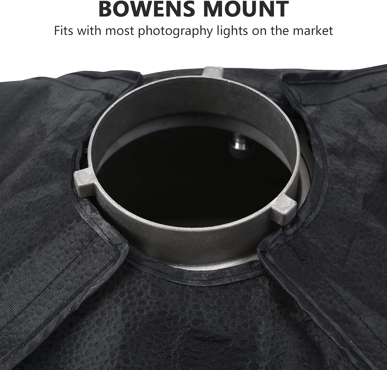 سافت باکس مستطیلی 60 * 90 سانتی متر، تاشو، قابل حمل، حرفه ای با مانت بوونز و کیف نگهداری برای پرتره، پخش زنده و ویدیو