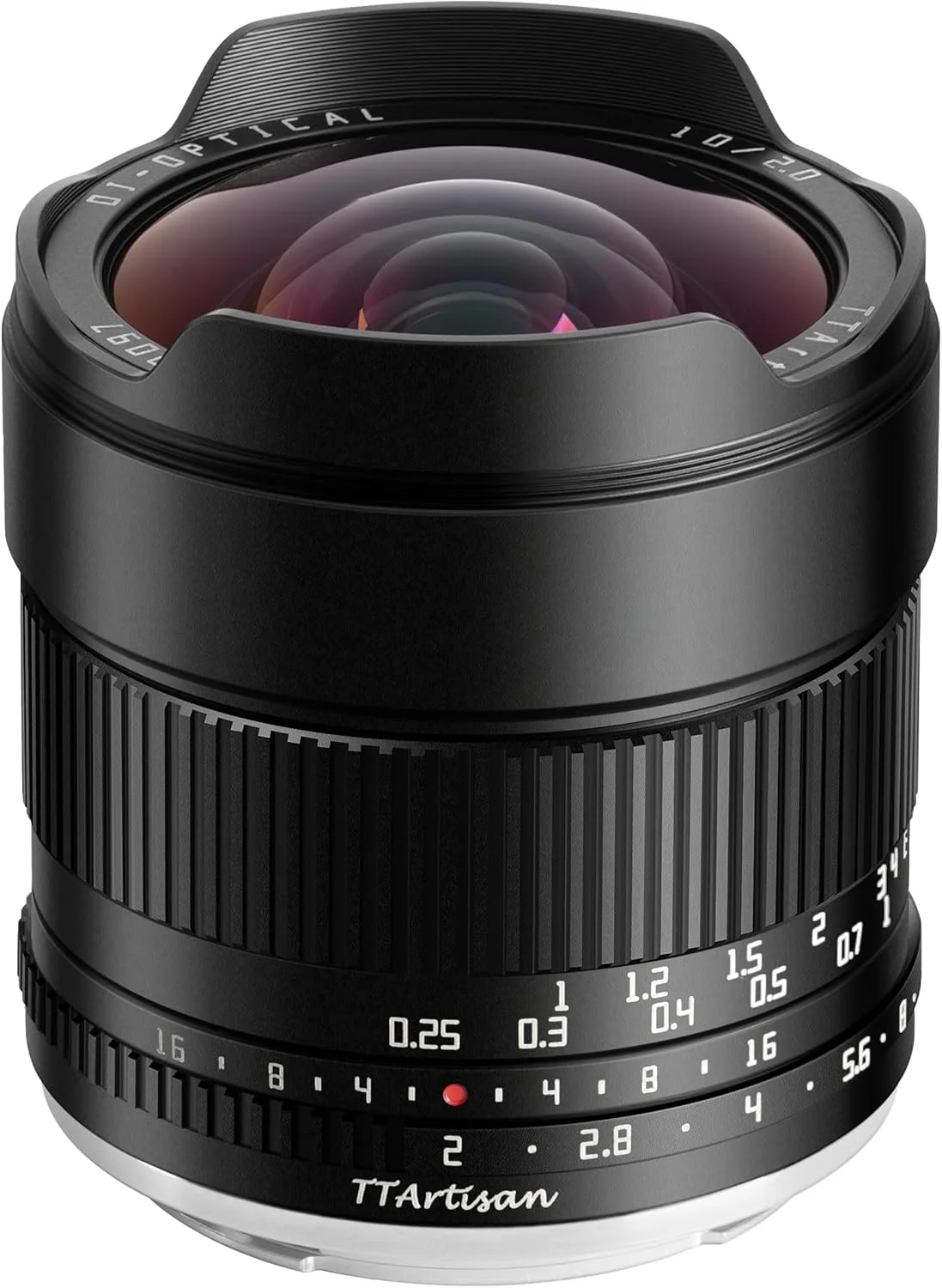 لنز بدنه فلزی 10mm F2 APS-C تی تی آرتಿಸان سازگار با مانت M43 - مشکی