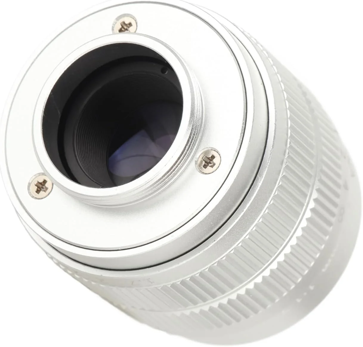 لنز دوربین بدون آینه 35 میلیمتری F1.7 با دیافراگم باز و پوشش چند لایه MC برای تصاویر روشن، لنز سبک وزن برای علاقهمندان به عکاسی (نقرهای) لنز دوربین بدون آینه 35 میلیمتری F1.7 با دیافراگم باز و پوشش چند لایه MC برای تصاویر روشن، لنز سبک وزن برای علاقهمندان به عکاسی (نقرهای)